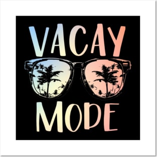 Vacay Mode Retro Vacation Summer Cruise Holiday Vacation Posters and Art